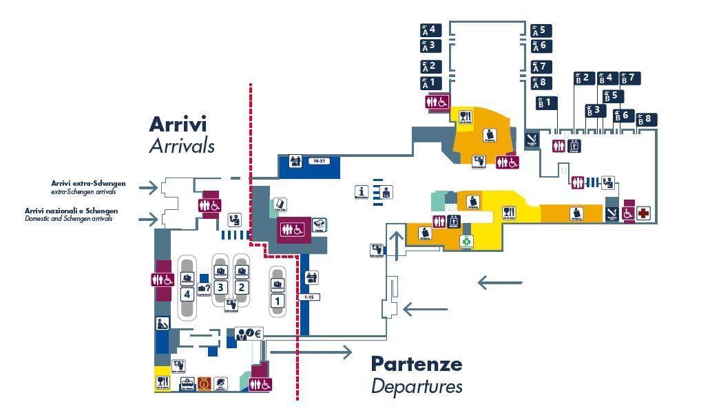 Rome-ciampino letiště mapě