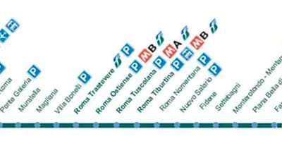 Fiumicino nádraží mapě