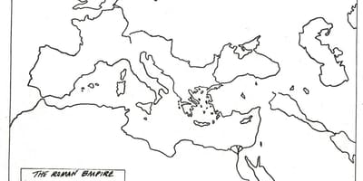 Starověký Řím mapa listu odpovědi